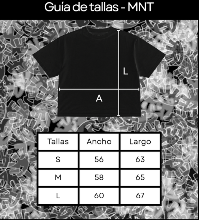 Guía de tallas Boxy MNT